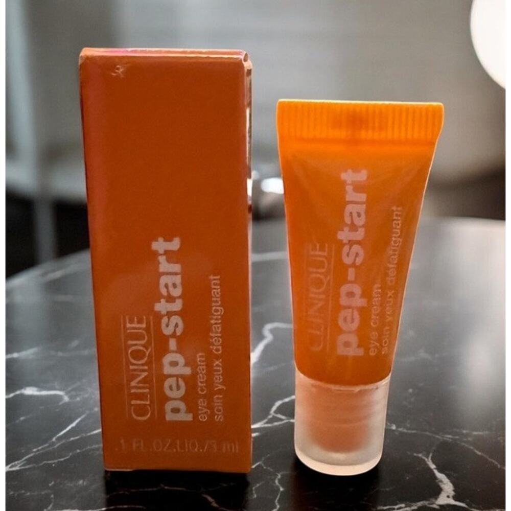 CLINIQUE Pep-Start Eye Cream Hydrate Depuff .1 fl oz (Travel Size) NIB
